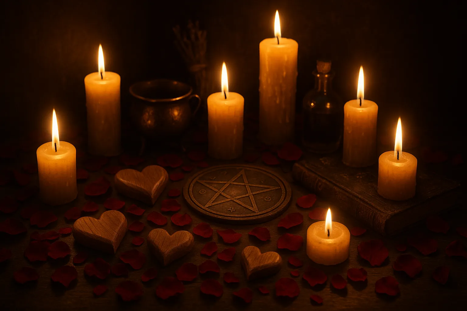 Golden coins and luxury items